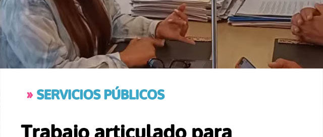 Trabajo articulado para fortalecer el servicio de agua potable en San Vicente